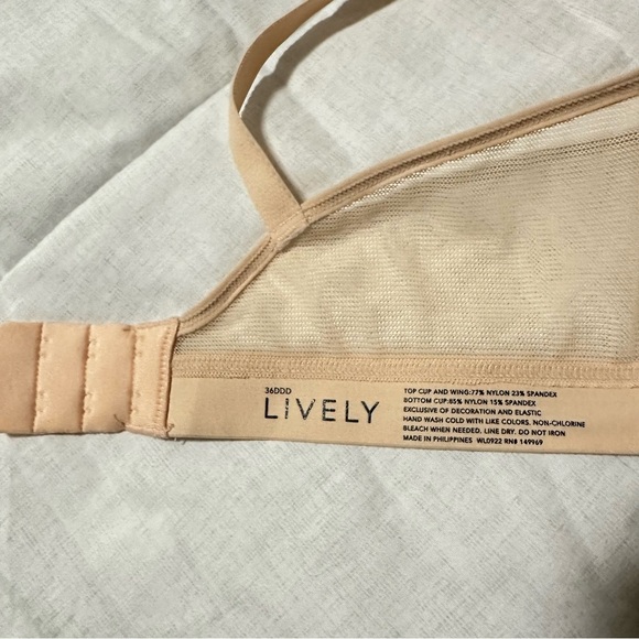 Lively by Madewell All-Day Deep V No-Wire - Picture 6 of 6